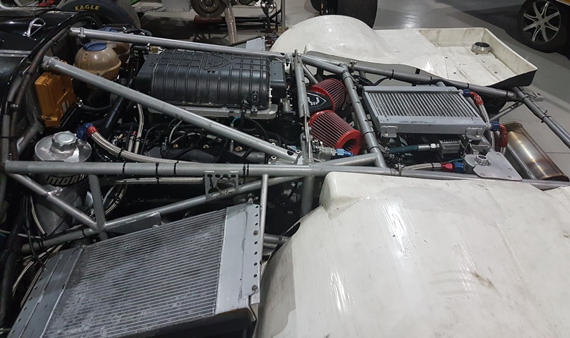 Engine bay Porsche 917